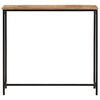 vidaXL Tavolo Consolle 80x30x74 cm in Legno Massello di Mango e Ferro