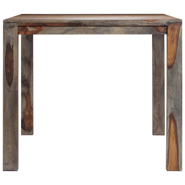 vidaXL Tavolo da Pranzo Grigio 180x90x76 cm Legno Massello di Acacia
