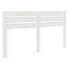 vidaXL Testiera Bianco 200 cm Legno multistrato
