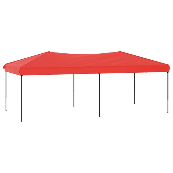 vidaXL Tenda per Feste Pieghevole Rosso 3x6 m