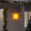 vidaXL Luci di Natale con LED 3 pz Pieghevoli Gialle 57 cm