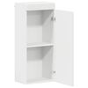 vidaXL Armadio da bagno a muro TULUM Bianco 37 x 24,5 x 86 cm