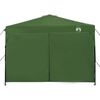 vidaXL Tenda Gazebo Verde 290 x 290 x 251 cm Tessuto