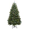 vidaXL Albero di Natale artificiale Verde 270 cm PVC e Metallo