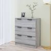 vidaXL Credenza Grigio Sonoma 60x30x70 cm in Legno tecnico