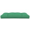 vidaXL Cuscino per Pallet Verde 120x80x12 cm in Tessuto