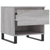 vidaXL Tavolini Salotto 2pz Grigio Sonoma 50x46x50cm Legno Multistrato