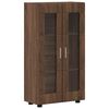 vidaXL Credenza FLORIN 55,5 x 29 x 100 cm Rovere Marrone