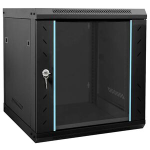 vidaXL Armadietto di rete Nero 53 x 60 x 60 cm Acciaio