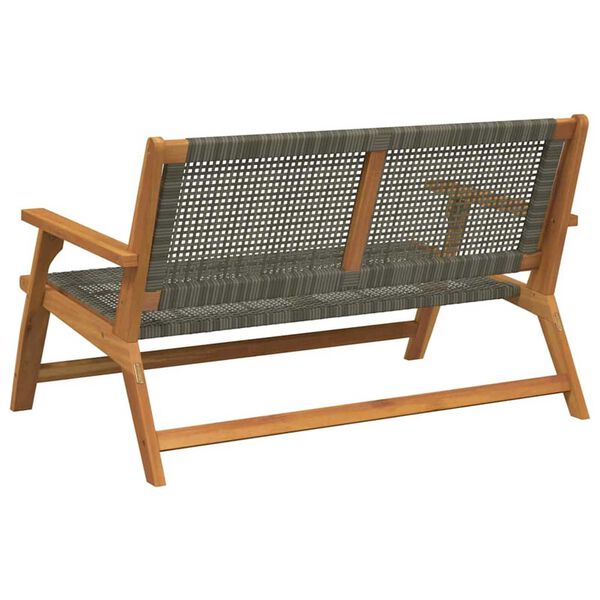 vidaXL Arredamento da Giardino Grigio 122 x 78 x 73cm