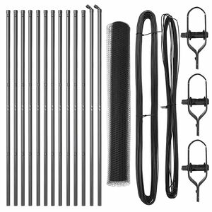 vidaXL Palo della recinzione Grigio