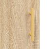 vidaXL Credenza Rovere Sonoma 69,5x34x180 cm in Legno Multistrato