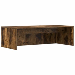 vidaXL Scrivania a parete Rovere fum&eacute; Legno ingegnerizzato