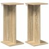 vidaXL Supporto per piante Rovere Sonoma 25 x 25,5 x 60,5 cm