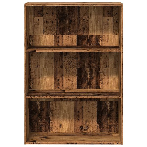 vidaXL Libreria Legno Antico 80x30x114 cm in Legno Multistrato