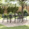 vidaXL Set da Pranzo per Giardino 5 pcs Antracite
