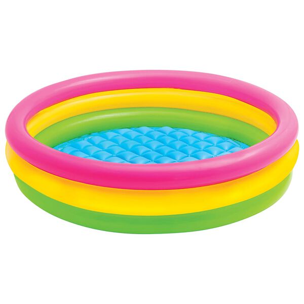 Intex Piscina Gonfiabile Sunset 3 Anelli 147x33 cm