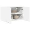 vidaXL Armadio pensile 2 pcs Bianco 60 x 31 x 40 cm Legno multistrato