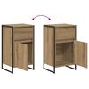 vidaXL Credenza con cassetto Rovere Artigianale 81 x 36 x 150.5 cm