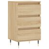 vidaXL Credenza Rovere Sonoma 40x35x70 cm in Legno Multistrato