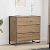 vidaXL Credenza Rovere Artigianale 79 x 36 x 75.5 cm Legno multistrato