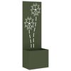 vidaXL Schermo per privacy in giardino Oliver verde 50 x 140 cm