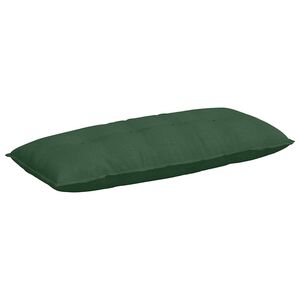 vidaXL Cuscino per Schiena Verde Giungla 120 x 50 cm Tessuto in Cords