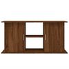 vidaXL Supporto Acquario 121x41x58 cm Legno Multistrato Rovere Marrone