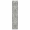 vidaXL Mobile Sottile Grigio Cemento 30x42,5x225 cm in Truciolato