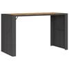 vidaXL Tavolo Bar da Giardino Piano in Acacia 185x80x110 cm Polyrattan