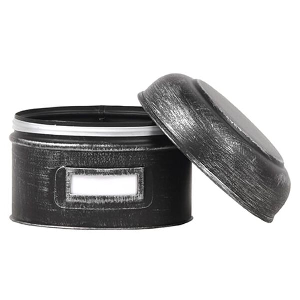 LABEL51 Contenitore 13x13x10 cm S Nero Anticato