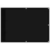 vidaXL Paravento da Balcone Nero 75x800 cm 100% Poliestere Oxford