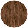 vidaXL Piano del tavolo Marrone Scuro &Oslash; 70 x 4 cm