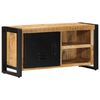 vidaXL Mobile Porta TV 80x30x40 cm in Legno Massello di Mango Grezzo