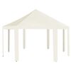 vidaXL Gazebo da Esterni Crema 600x440x330 cm