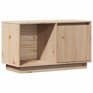 vidaXL Mobile Porta TV 74x35x44 cm in Legno Massello di Pino