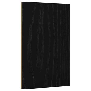 vidaXL Pannelli decorativi 12 pz Rovere Nero 40 x 60 x 0,27 cm