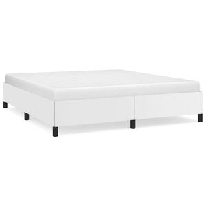 vidaXL Giroletto Bianco 180x200 cm in Similpelle