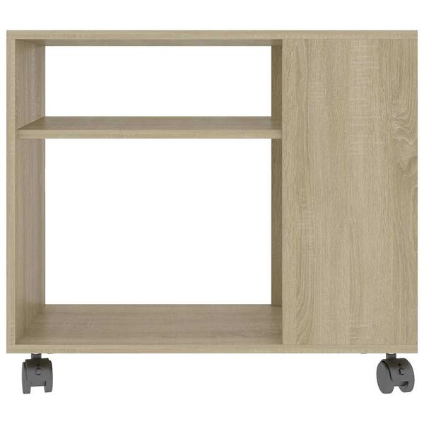 vidaXL Tavolino da Salotto Rovere Sonoma 70x35x55 cm Legno Multistrato