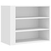 vidaXL Armadietto a Muro Bianco 75x35x60 cm in Truciolato
