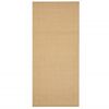 vidaXL Tappeto in Sisal Naturale 66 x 150 cm