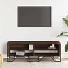 vidaXL Mobile Porta TV Rovere Marrone 122x34x41cm in Legno Multistrato