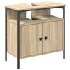 vidaXL Mobile da Bagno Beige 60 x 30 x 60 cm Legno ingegnerizzato