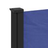 vidaXL Tenda da Sole Laterale Retrattile Blu 120x500 cm