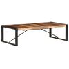 vidaXL Tavolino da Salotto 140x70x40 cm in Legno Massello