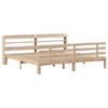 vidaXL Giroletto con Testiera 180x200 cm Massello Pino