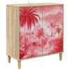 vidaXL Credenza AACHEN Sonoma 69 x 33 x 75 cm Legno ingegnerizzato