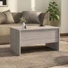 vidaXL Tavolino Salotto Grigio Sonoma 80x50x42,5 cm Legno Multistrato