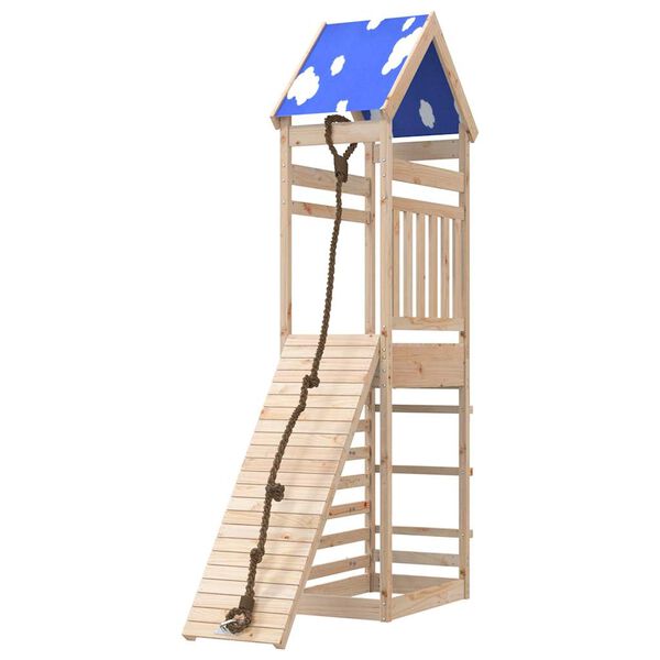 vidaXL Set da Gioco da Esterno in Legno Massello di Pino