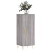 vidaXL Credenza Grigio Sonoma 34,5x34x90 cm in Legno Multistrato